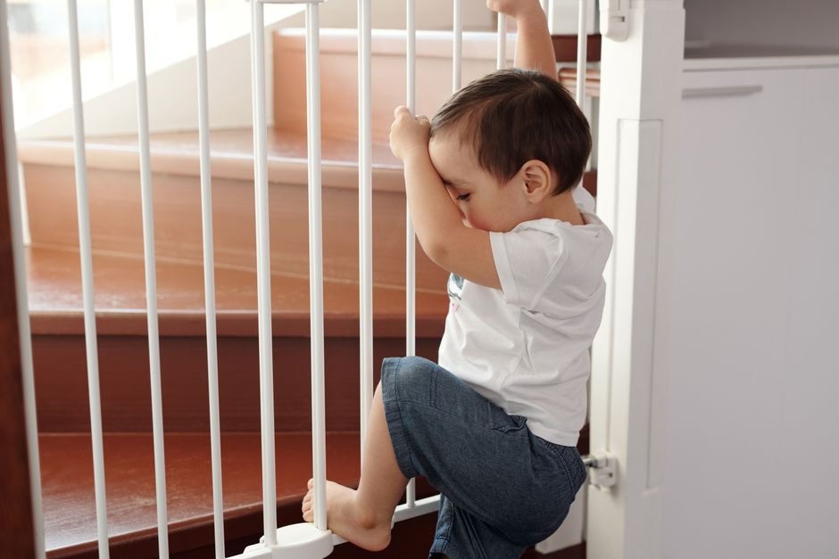 baby gate doorway
